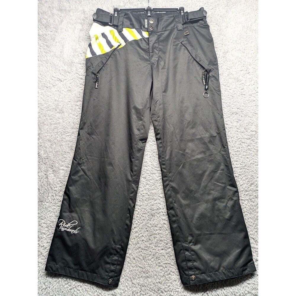 Ride Snowboards Women's Large Snow Pants Black 5K Waterproof